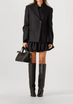 antraciet herskind blazer sailor wool fitted blazer