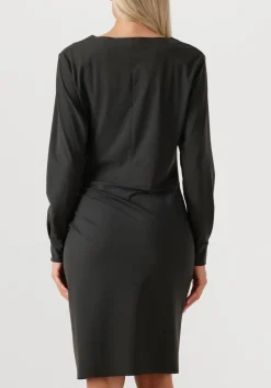 antraciet japan tky midi jurk shizuo