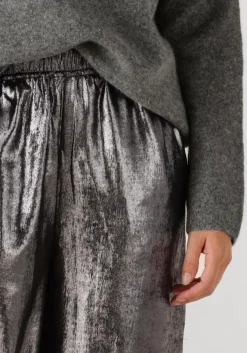 antraciet knit-ted wijde broek metally