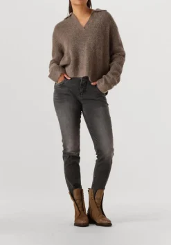 antraciet mos mosh slim fit jeans mmnaomi perla grigio jeans