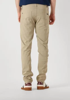 beige 7 for all mankind slim fit jeans 5-pocket slimmy stretch sateen