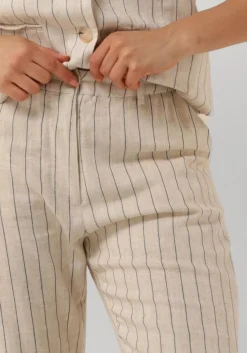 beige aimee the label pantalon flo