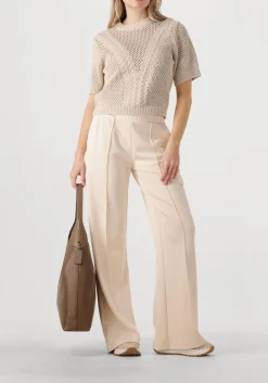 beige aimee the label pantalon love2
