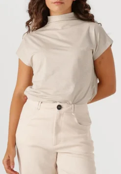 beige aimee the label top mandy