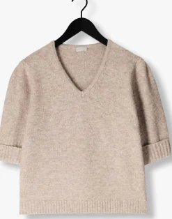 beige aimee the label trui nima