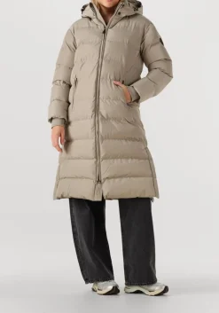 beige airforce gewatteerde jas grace jacket