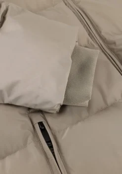 beige airforce gewatteerde jas grace jacket