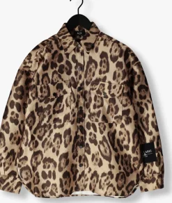 beige alix the label blouses ladies woven jaquar oversized blouse