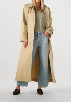 beige alter ego trenchcoats amber