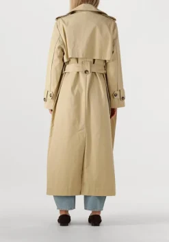 beige alter ego trenchcoats amber