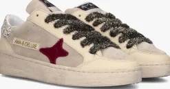 beige ama brand deluxe lage sneakers slam