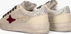 beige ama brand deluxe lage sneakers slam
