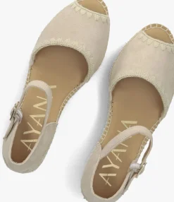beige ayana espadrilles omo25yu816