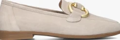 beige ayana loafers 4777