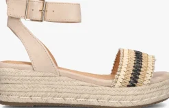 beige ayana sandalen met hak 0047-71