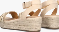 beige ayana sandalen met hak 0047