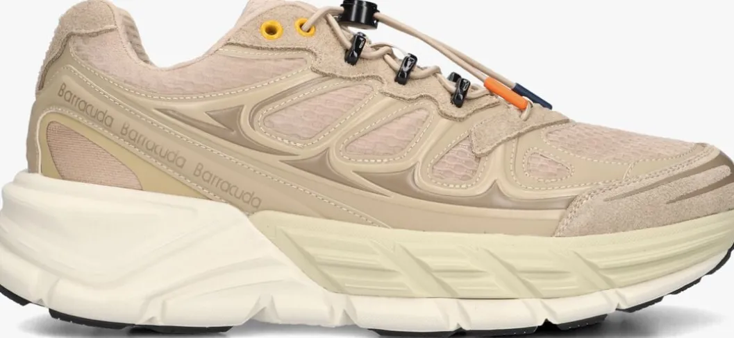 beige barracuda lage sneakers bu3595