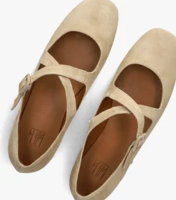 beige billi bi ballerina's a8314