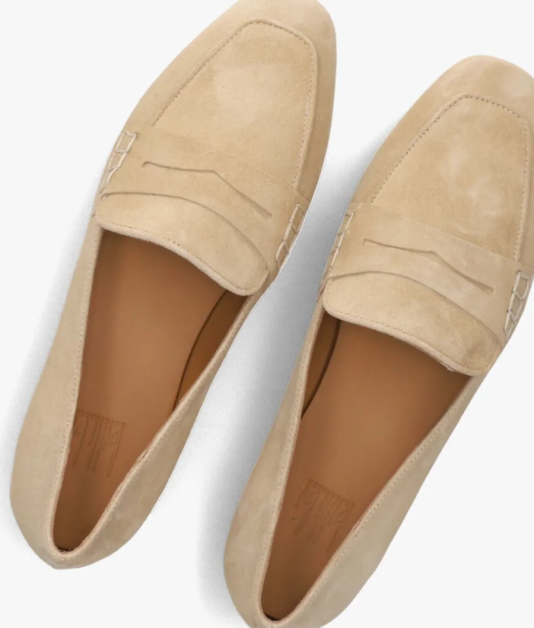 beige billi bi loafers a7978