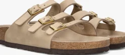 beige birkenstock badslippers florida