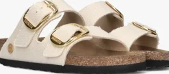 beige birkenstock slippers arizona big buckle dames