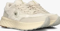 beige blauer lage sneakers lynn02