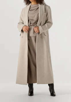 beige bruuns bazaar mantel bbabellas coat