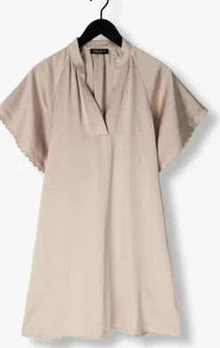 beige bruuns bazaar mini jurk wendis dress