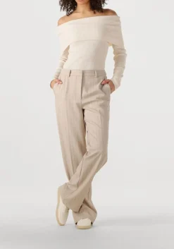 beige bruuns bazaar pantalon eleza pants