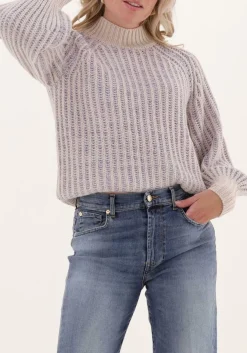 beige bruuns bazaar trui larchie millie knit