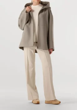 beige cambio wijde broek ava