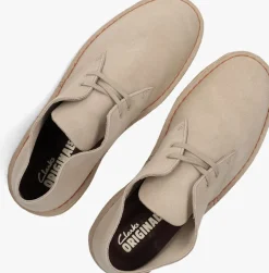 beige clarks originals veterschoenen desert boot heren