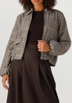 beige co'couture jack claudine balloon jacket