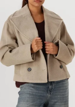beige co'couture jack merla jacket