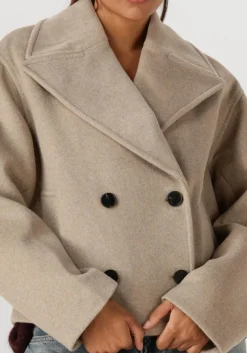 beige co'couture jack merla jacket