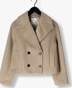 beige co'couture jack merla jacket