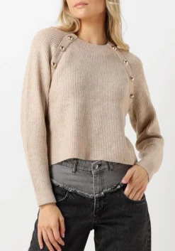 beige co'couture trui the row officer rib knit