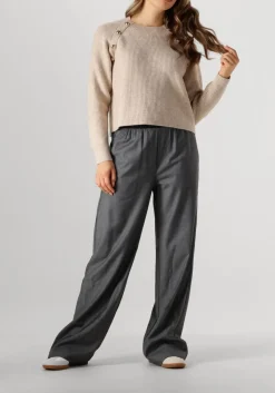 beige co'couture trui the row officer rib knit