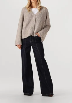 beige co'couture vest charlie v cardigan