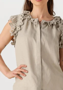 beige copenhagen muse blouses natuli shirt