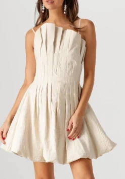 beige copenhagen muse mini jurk brinda dress