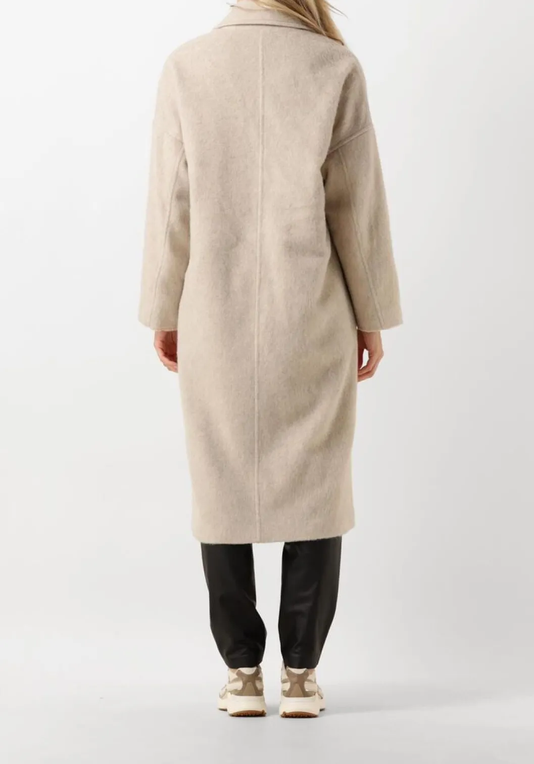 beige dante6 mantel gila wool coat