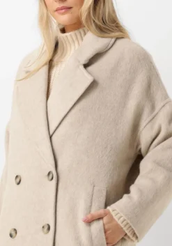 beige dante6 mantel gila wool coat