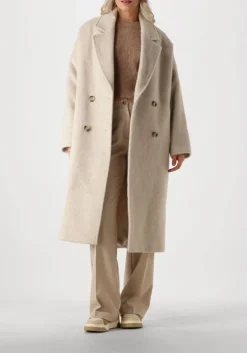 beige dante6 mantel gila wool coat