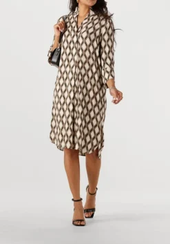 beige dea kudibal midi jurk kamilles