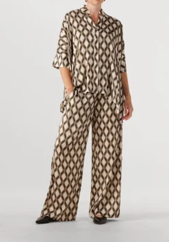 beige dea kudibal wijde broek margo