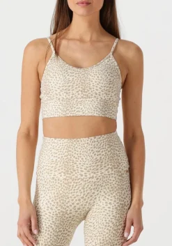 beige deblon sports top ivy