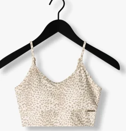 beige deblon sports top ivy