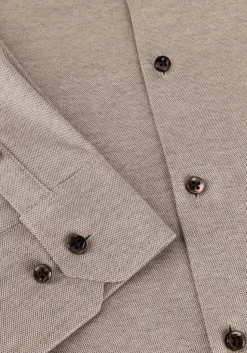 beige desoto luxury klassiek overhemd luxury hai 1/1