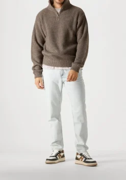 beige desoto luxury t-shirt luxury two ply t-shirt 1/2